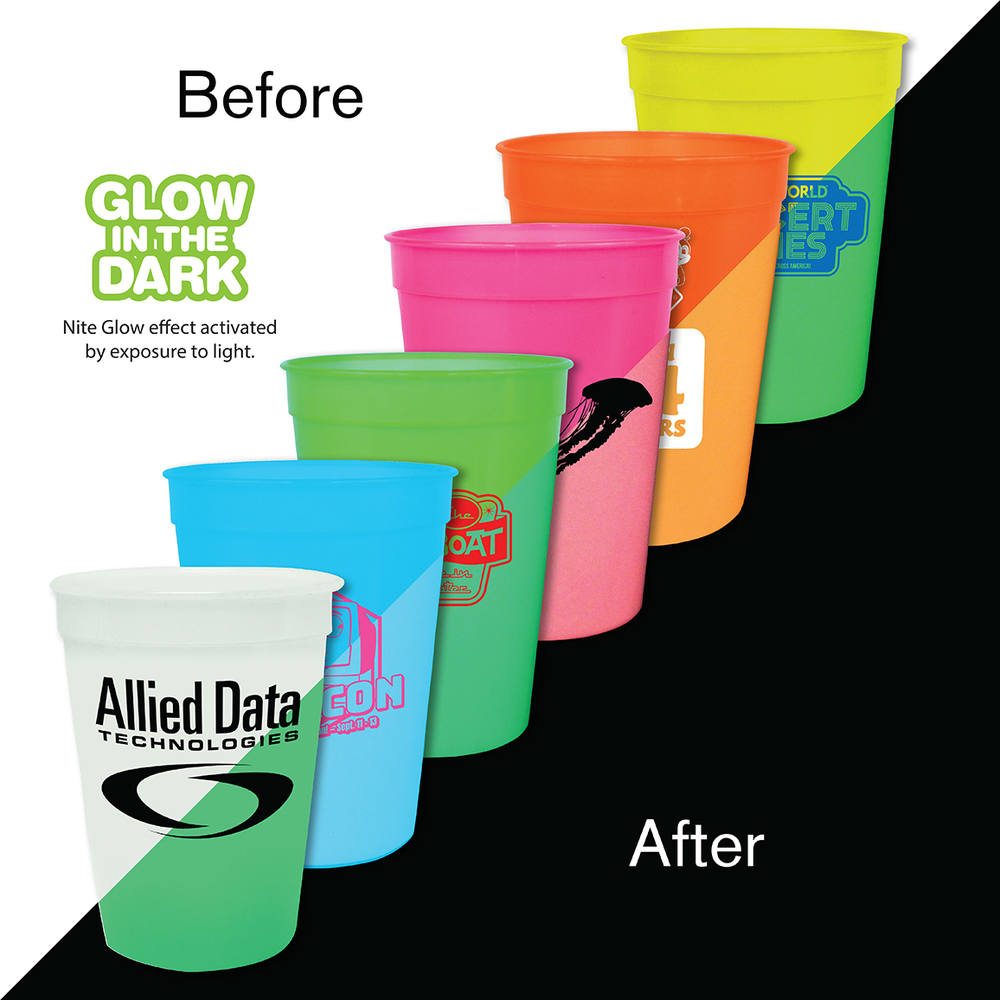 12 oz. Nite Glow Stadium Cup 23