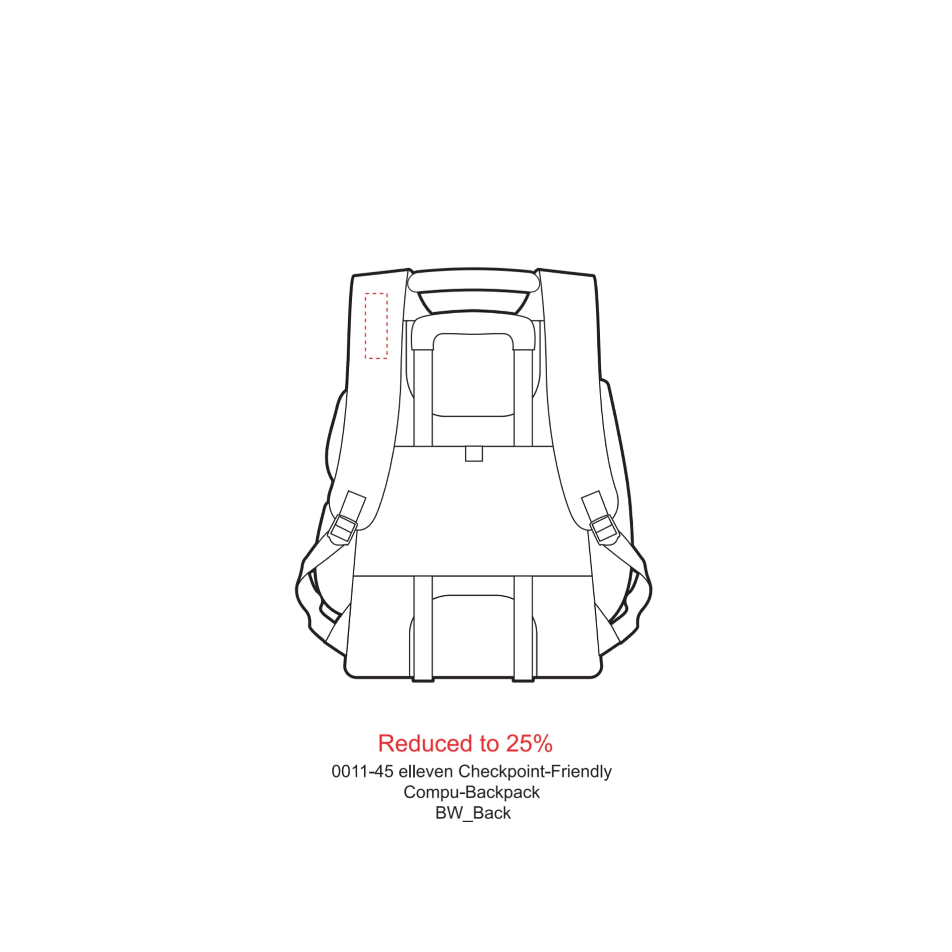 elleven™ TSA 17" Computer Backpack 152
