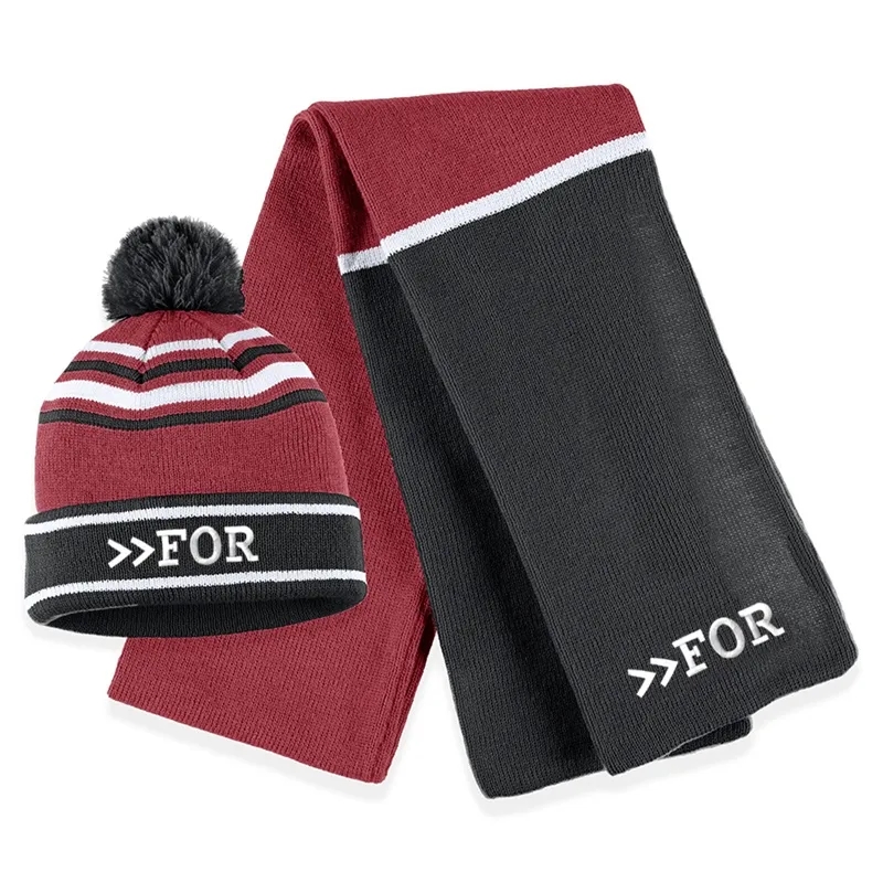 Knit Hat and Scarf Combo 8