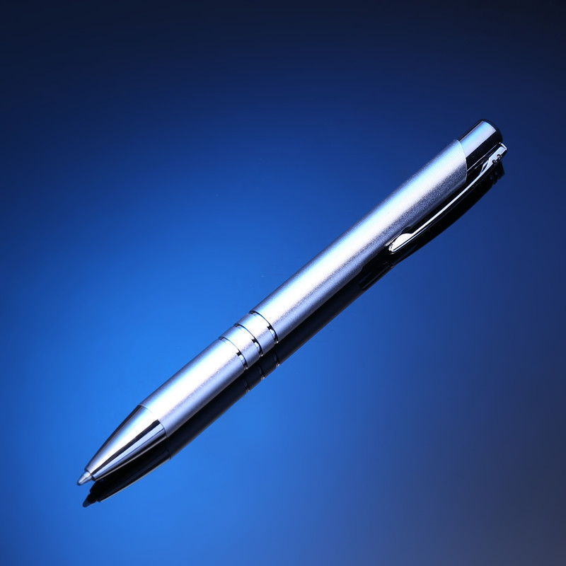 Metal Aluminum Pressing Ballpoint Pen Retractable Ballpoint Pen 9
