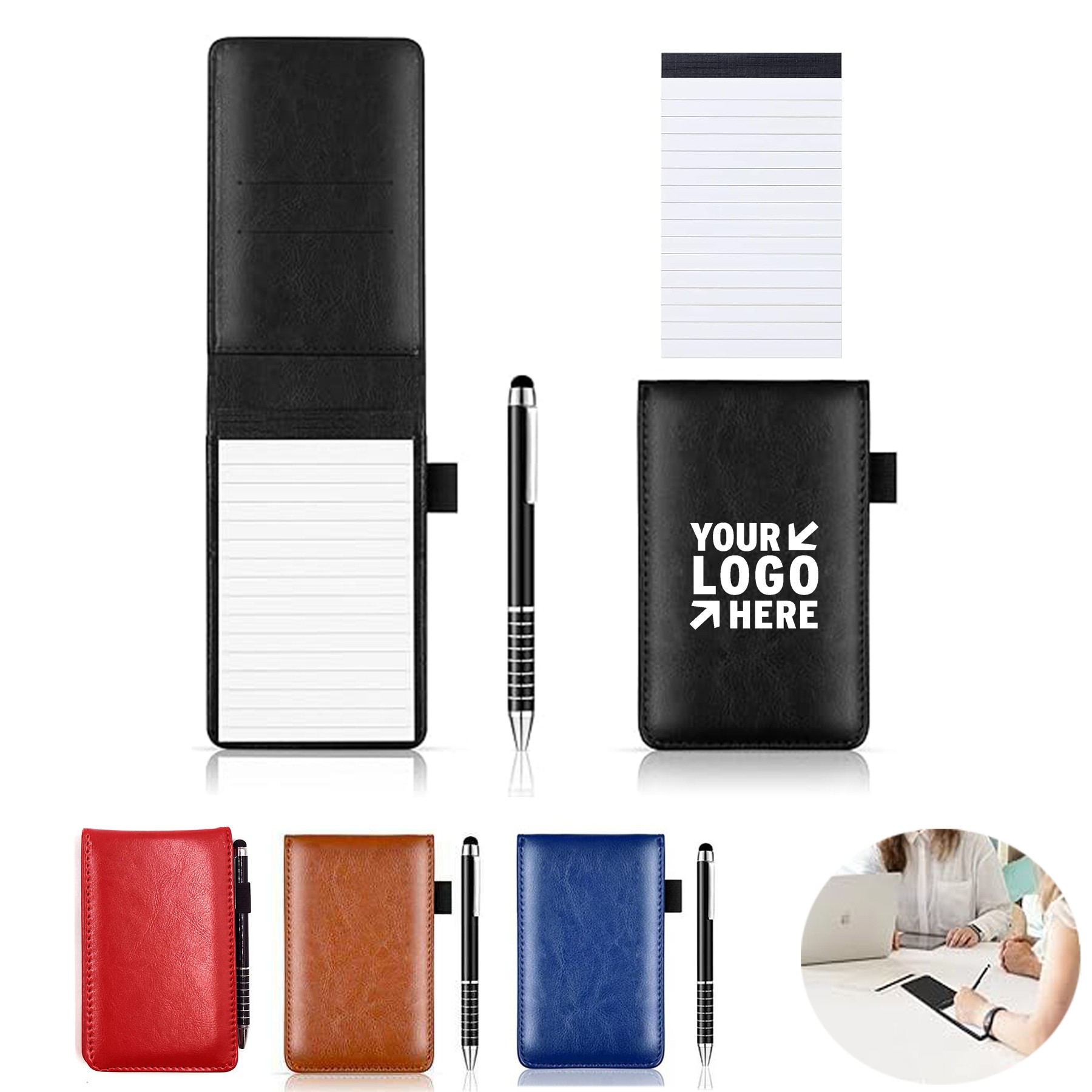 Pocket Notebook With Pen 1