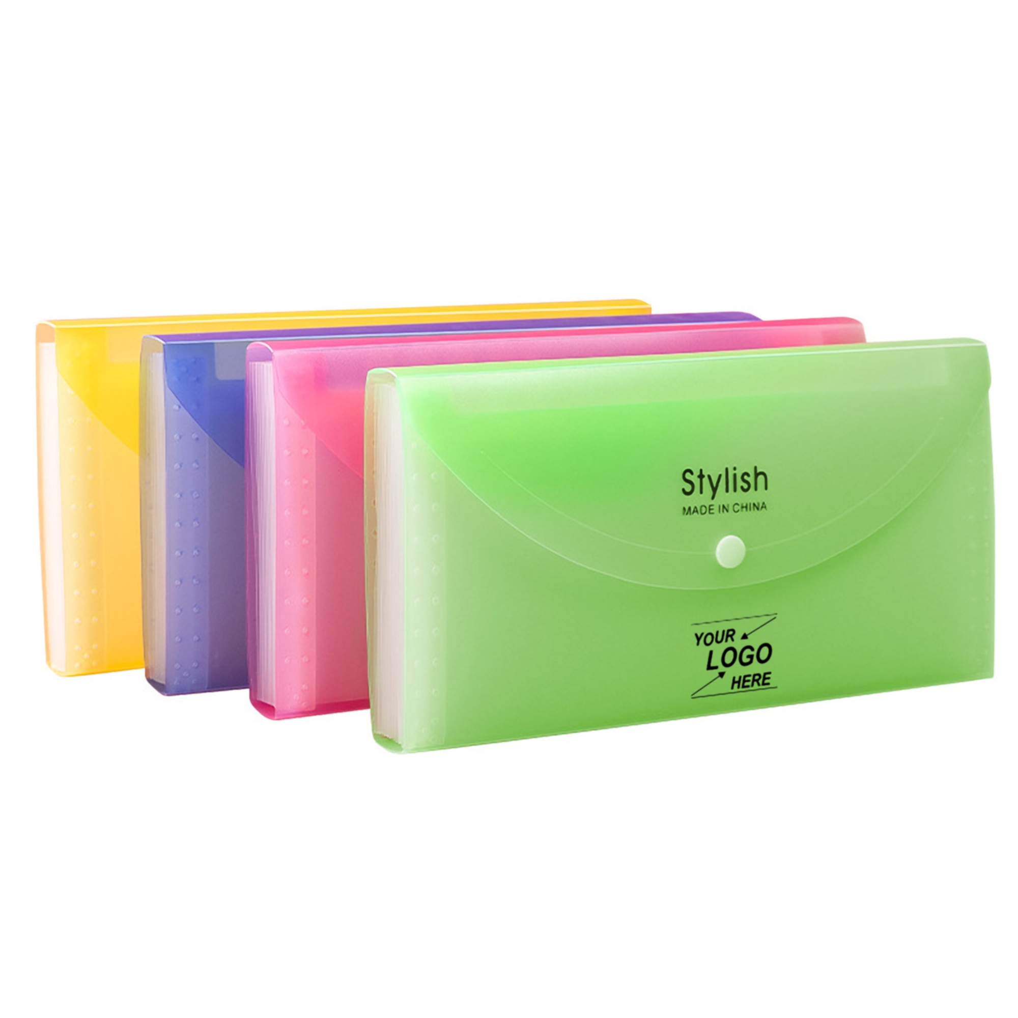 Multi-Layer Frosted Document Organizer Folder 2