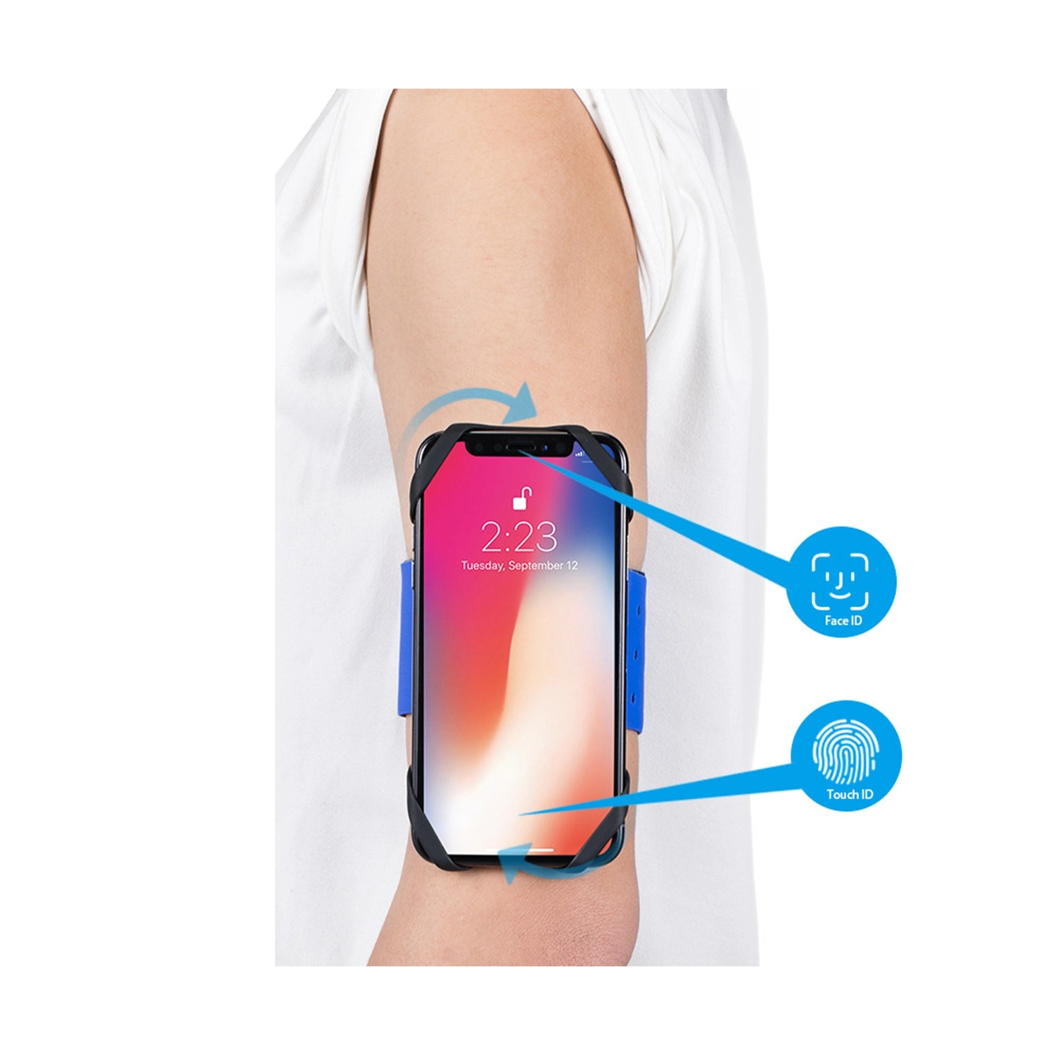 Swivel Detachable Phone Armband 3