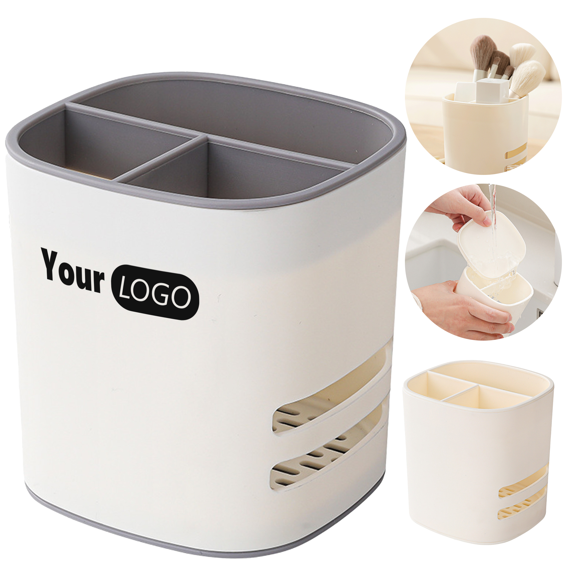 Plastic Multi Functional Storage Tube 5