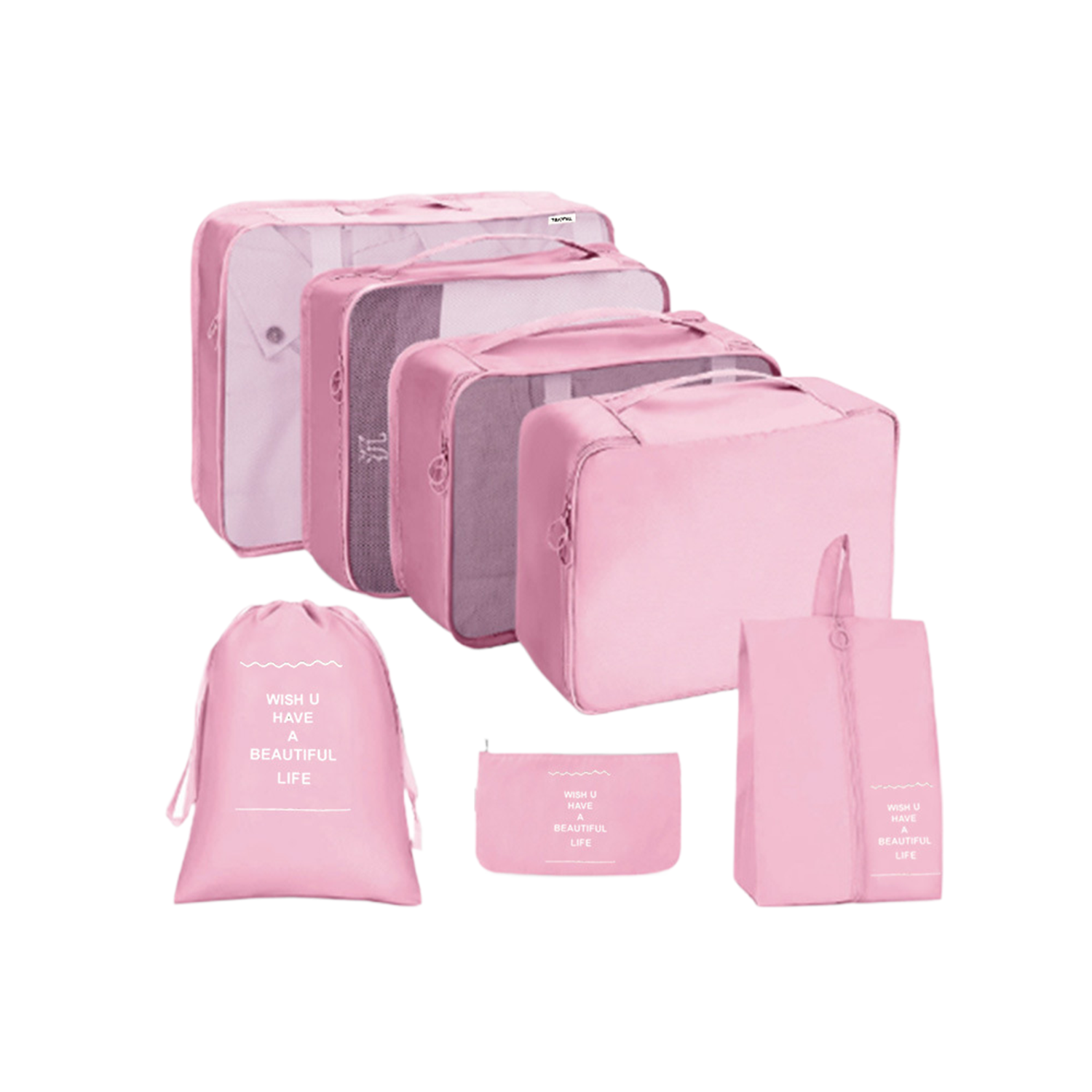 7 PCS Travel Clothes Storage Bag Set 5