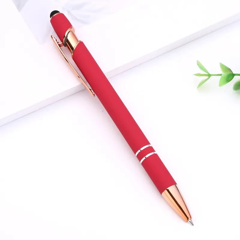 Ellipse Rose Gold Pen with Stylus 8