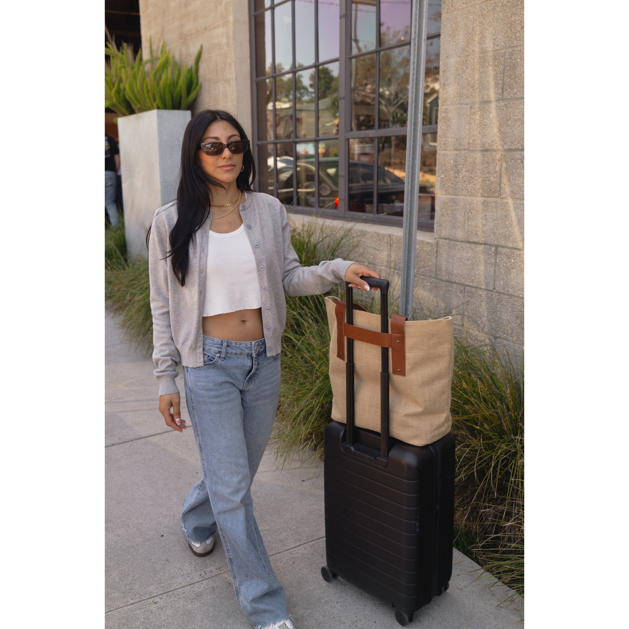 Out of the Woods® Jute T-Strap Tote, custom tote bag with logo imprint 20