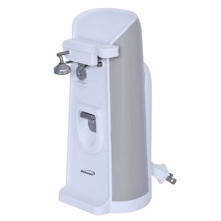 Can Opener with Built-in Bottle Opener & Knife Sharpener 2