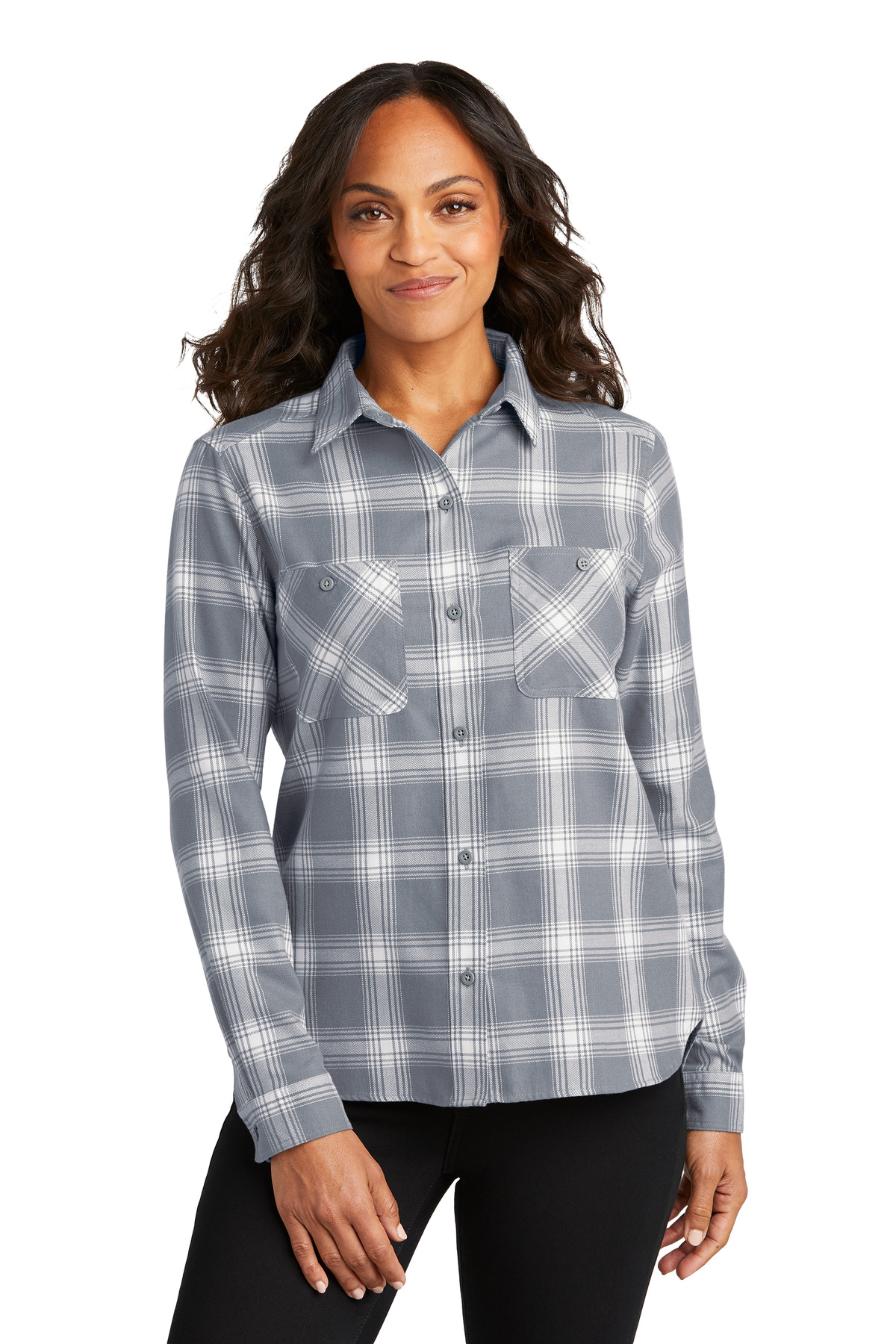 Port Authority Women's Plaid Flannel Shirt LW669 22