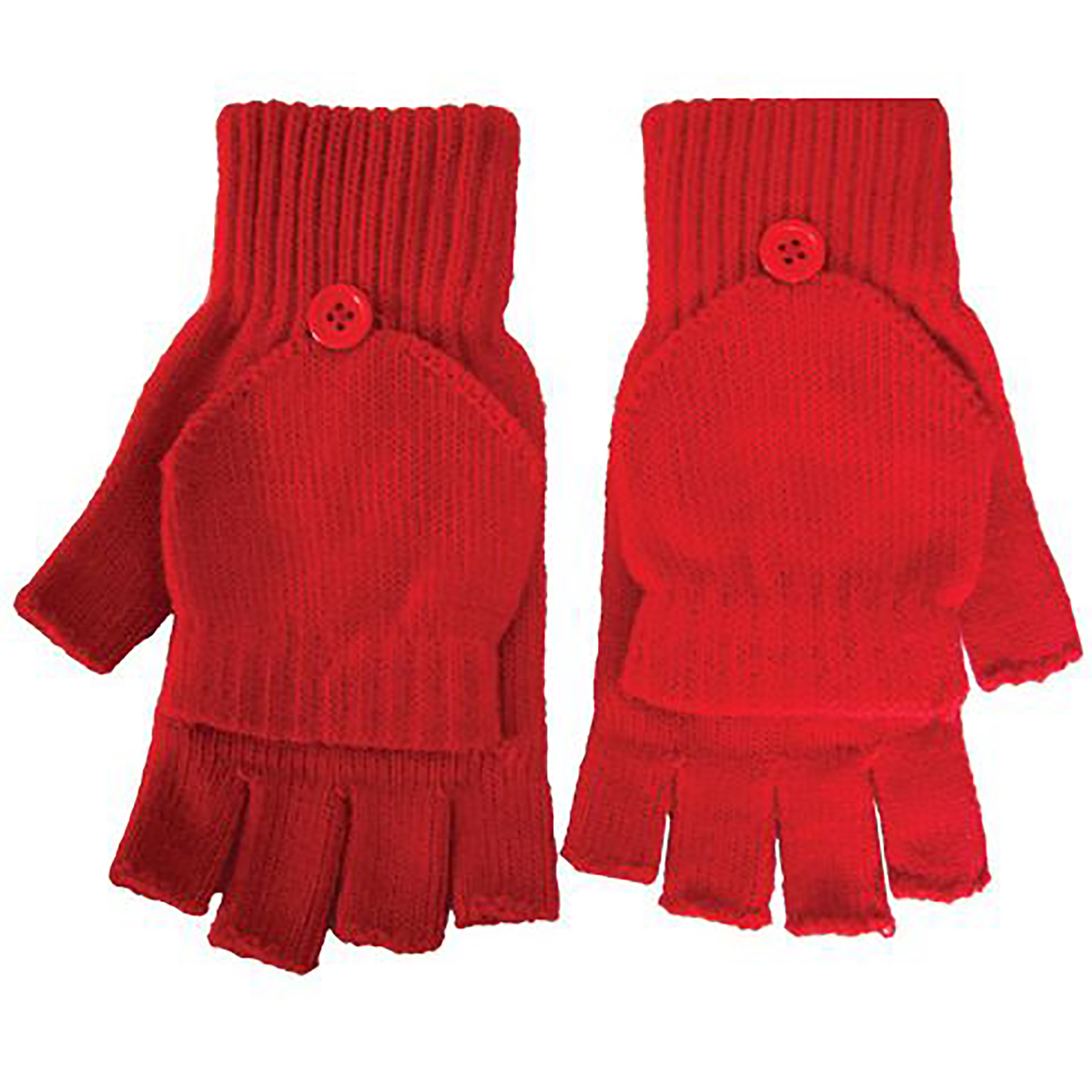 Fingerless Gloves w/Flap 5