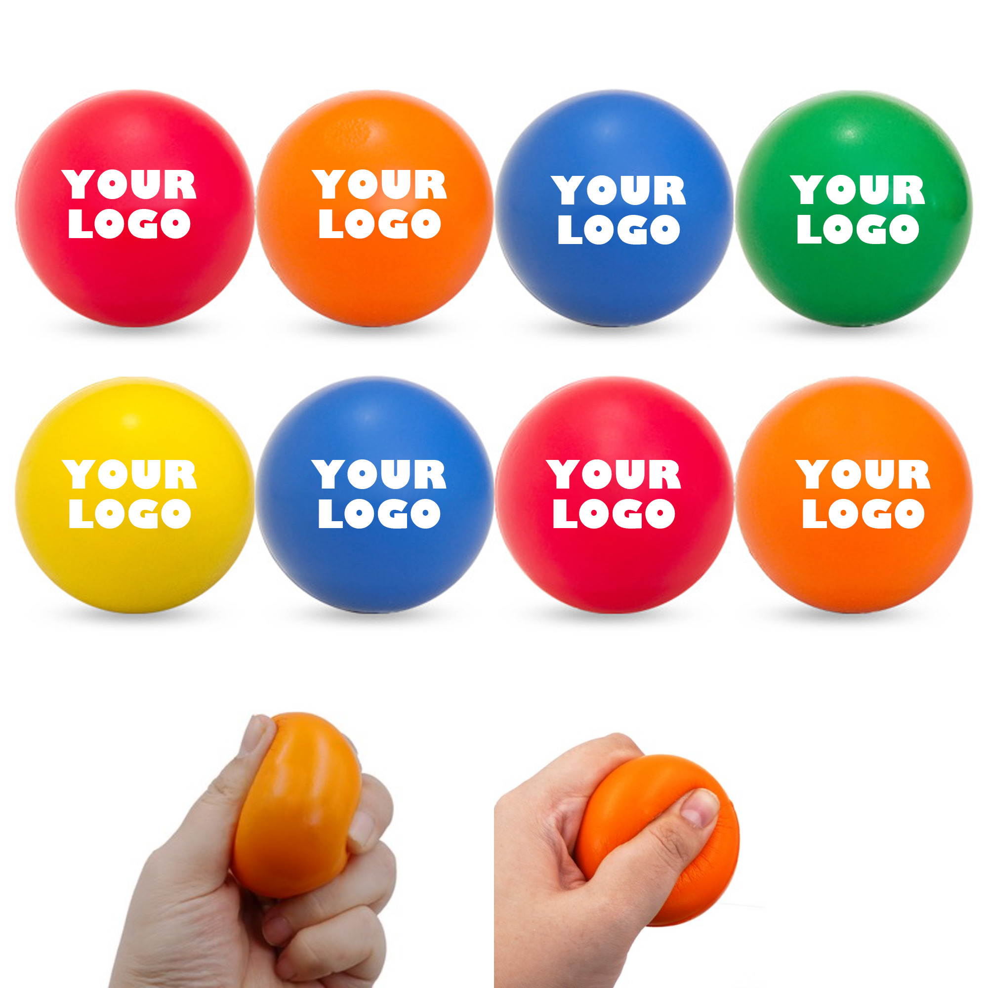 PU Stress Reliever Toys Ball MOQ 50pcs 3