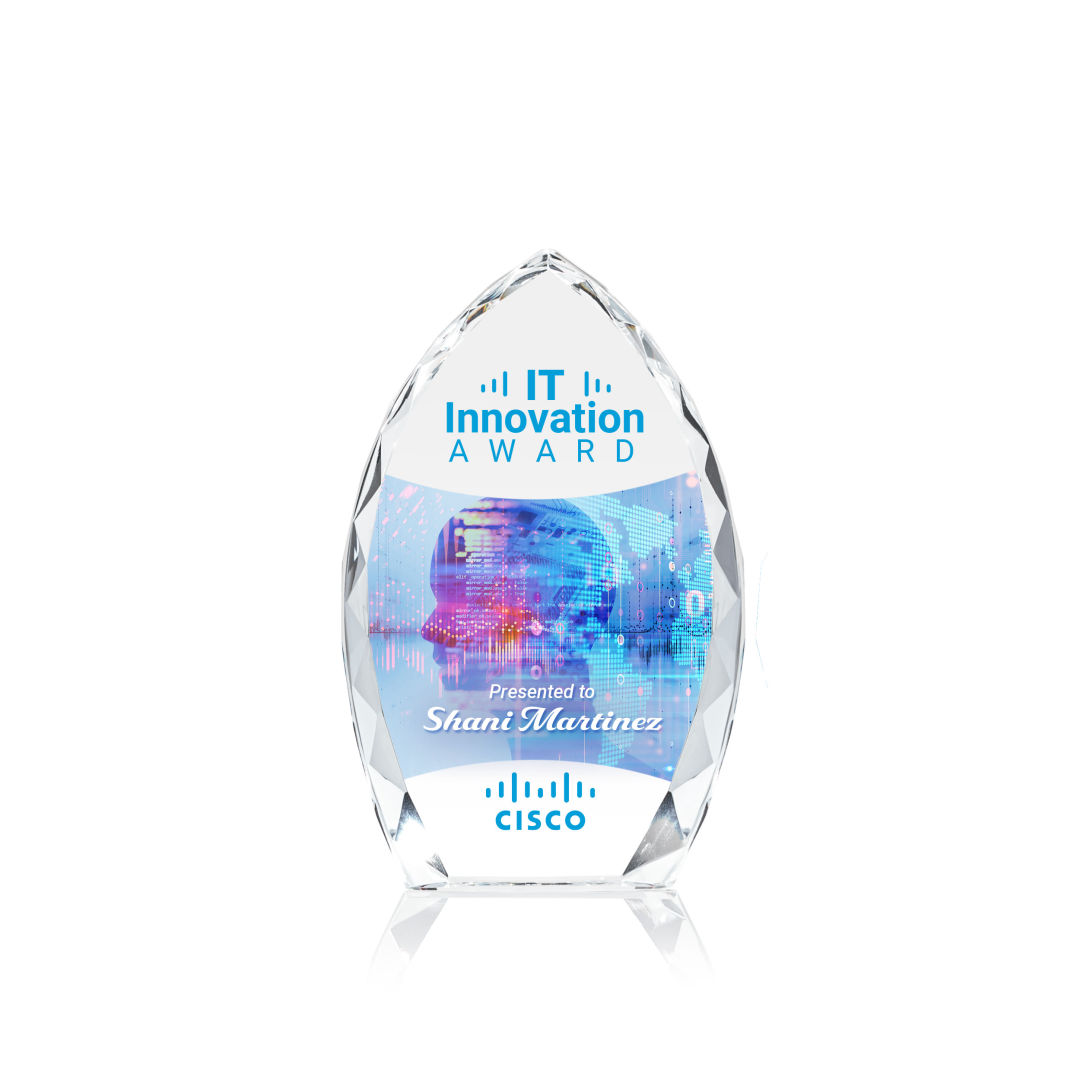 Wilton VividPrint™ Award - Clear