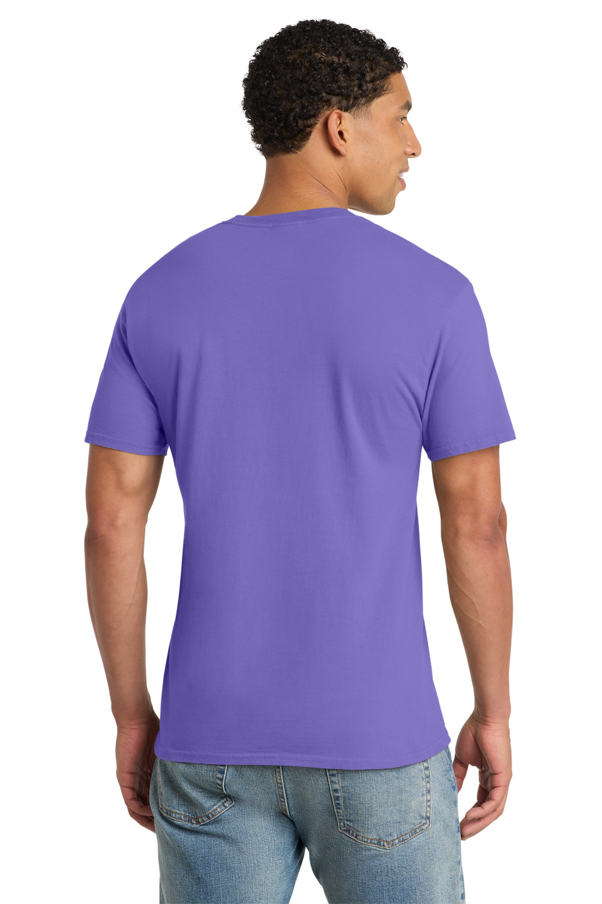 Port & Co Beach Wash Garment-Dyed Pocket Tee. PC099P 58