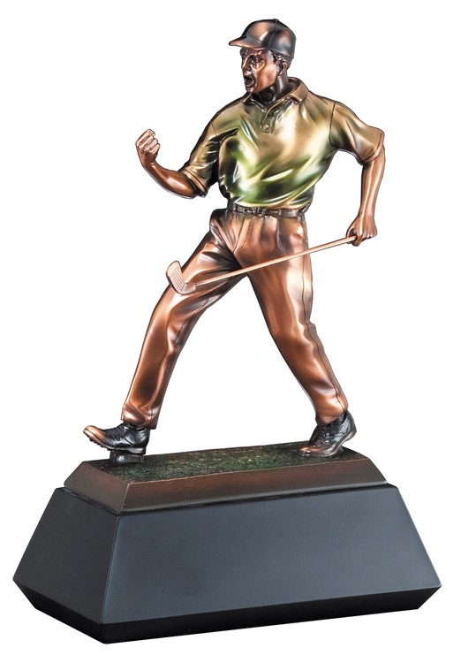 Golfer Resin Sculpture 2
