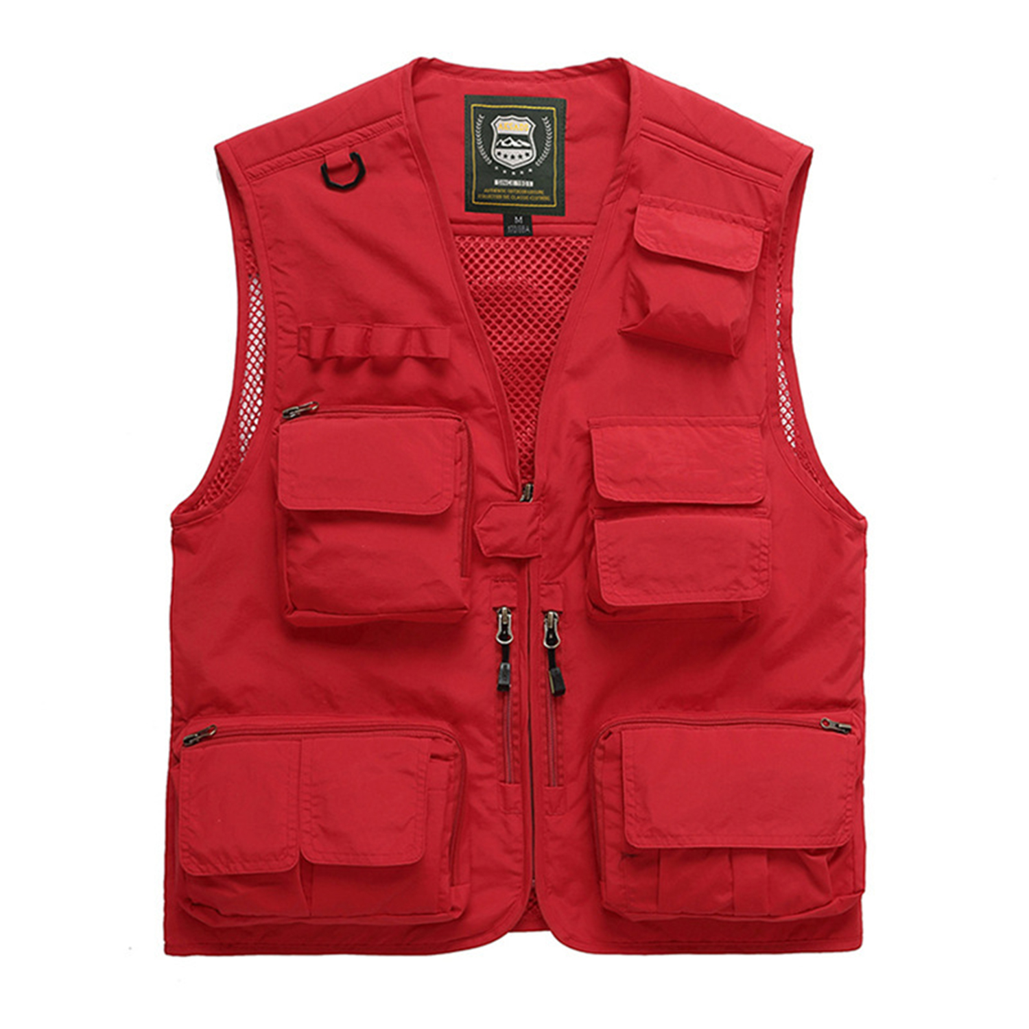 Men's casual outdoor detachable mesh quick-drying vest 3