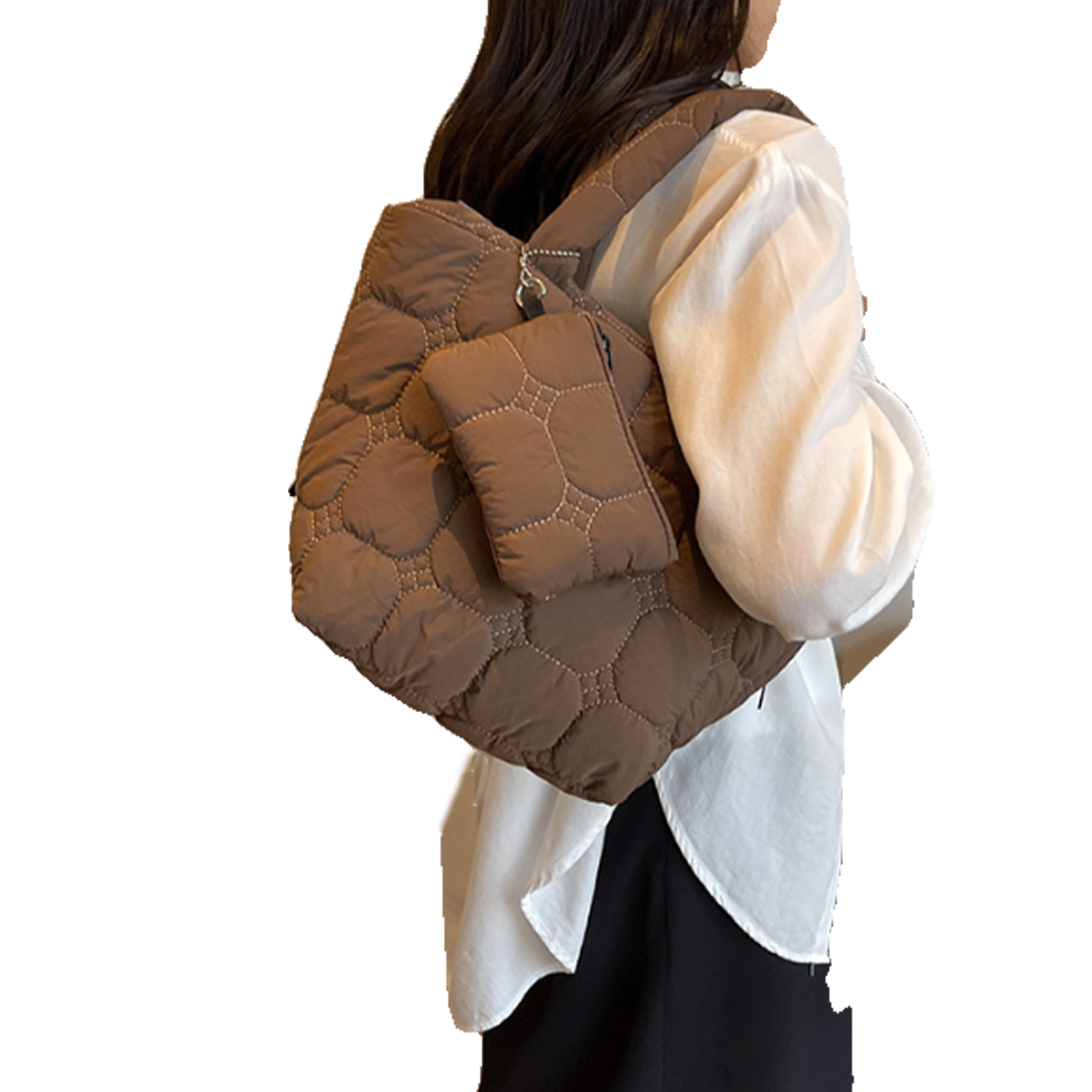 Korean-Style Chic and Simple Single-Shoulder Messenger Bag 5