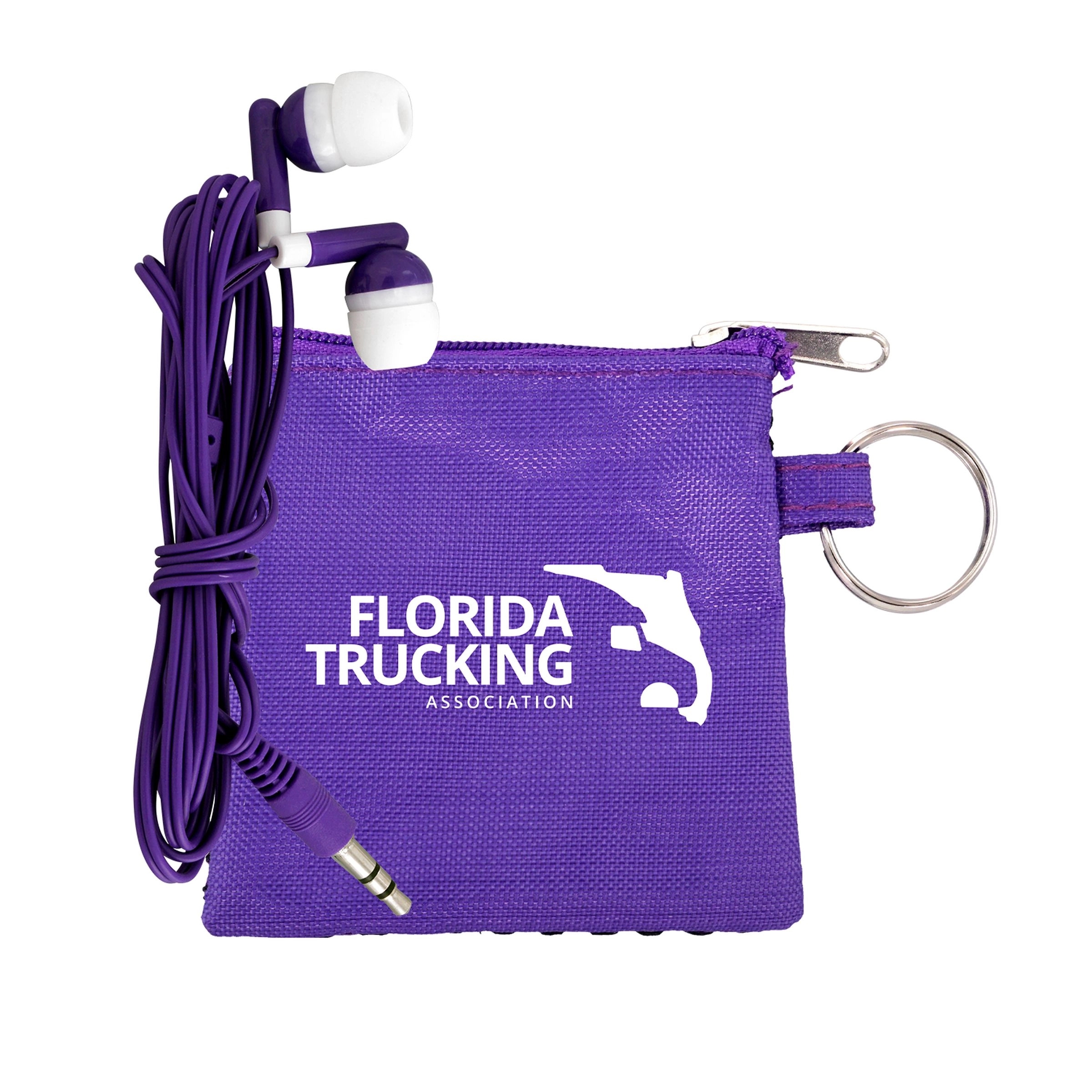 SPORTY POUCH & COLORFUL EAR BUDS 17