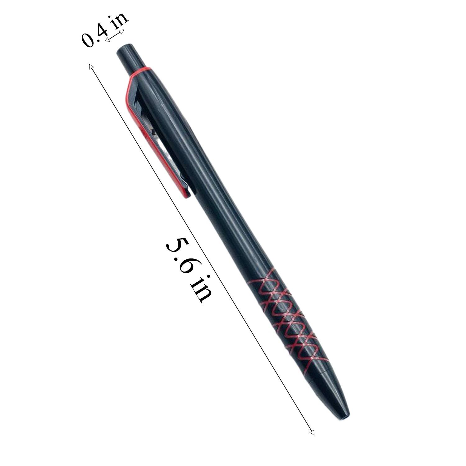 Retractable Plastic Ballpoint Pen 2