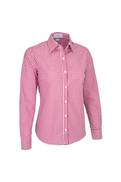 Women’s Easy-Care Gingham Check Shirt 51