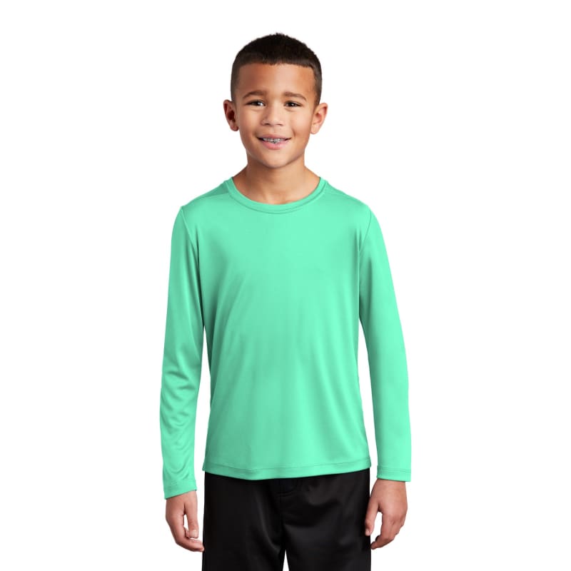 Sport-Tek Youth Posi-UV Pro Long Sleeve Tee. 13