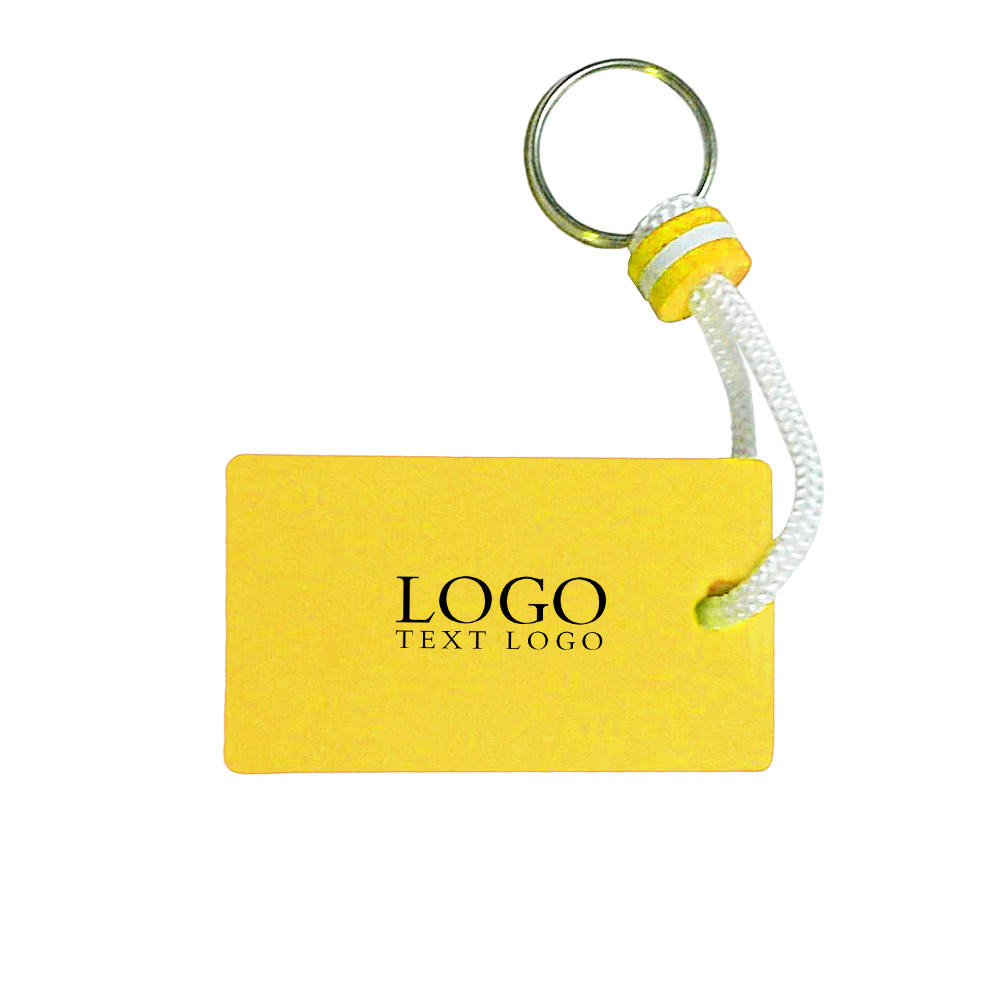Rectangle EVA Floating Keychains 14