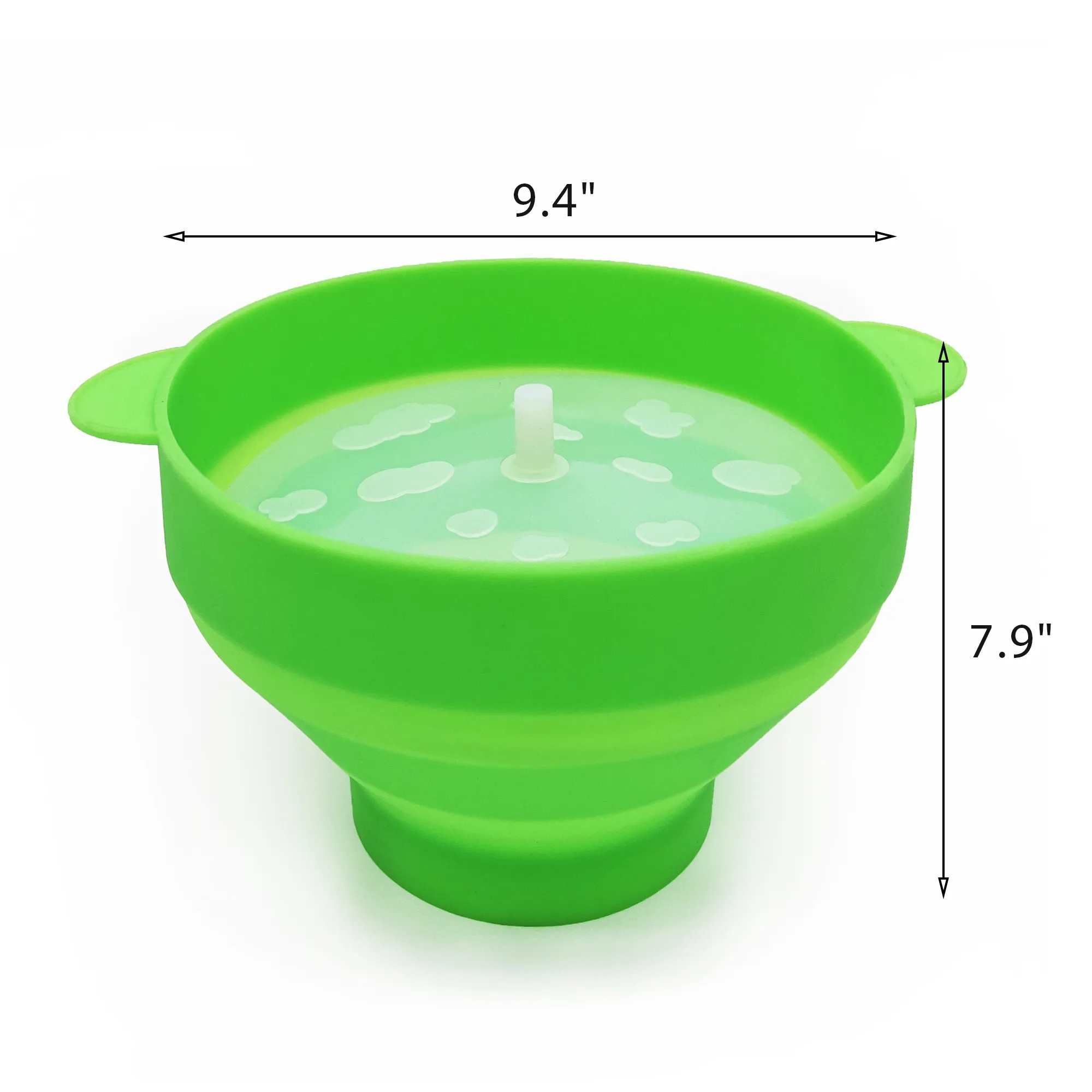 Microwave Silicone Foldable Popcorn Bucket Bowl 7