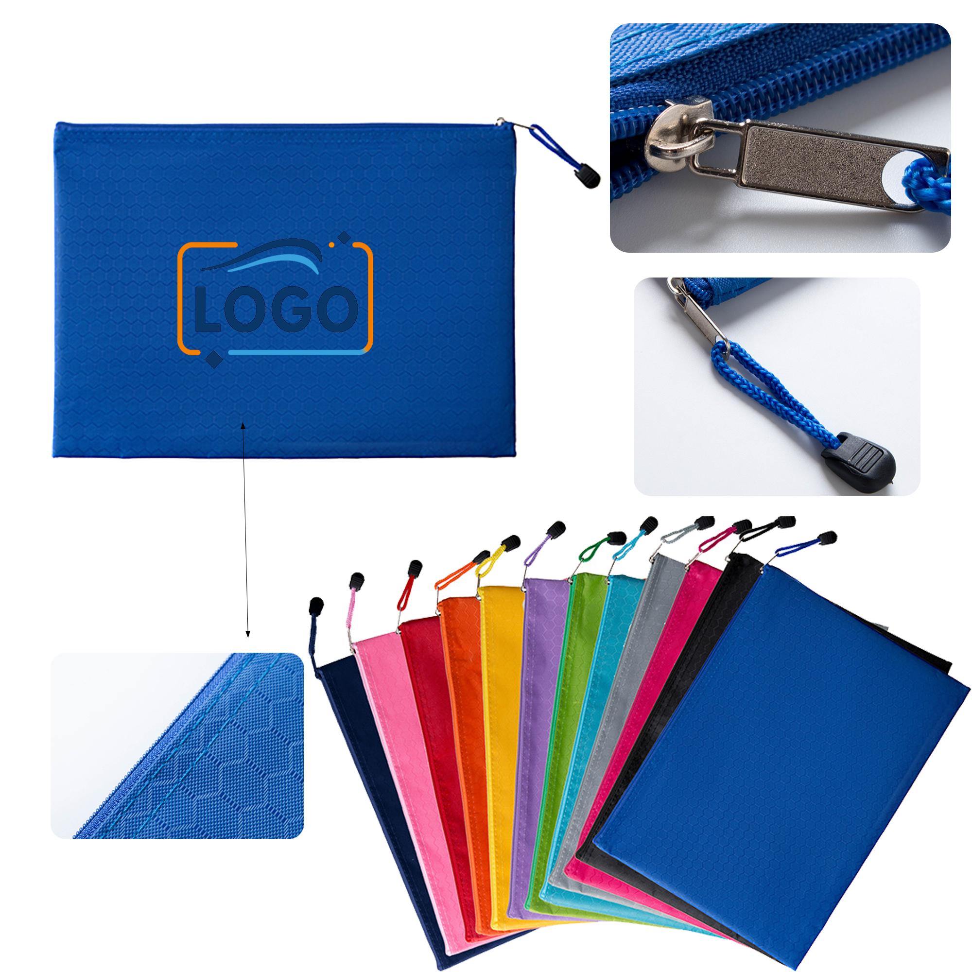 Portable Document Organizer Pouch ?C A5 Size, Oxford Fabric 2