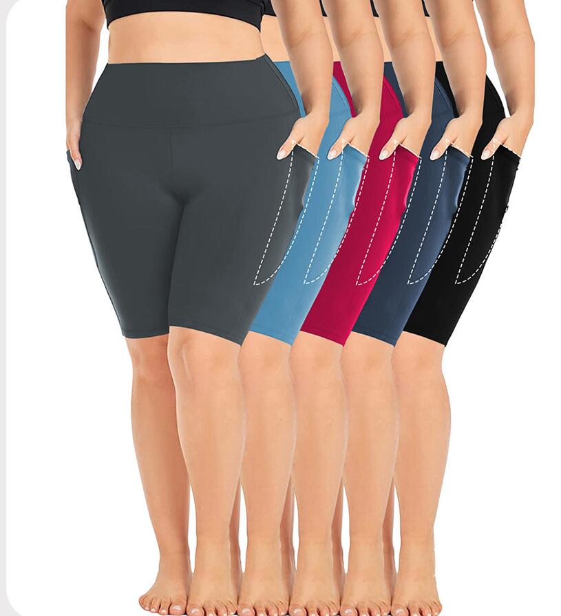 Yoga Shorts for Women for Workout Biker Cheer 1