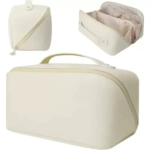 High-Capacity PU Makeup Bag 6