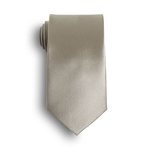 Champagne Beige Silk Tie 2