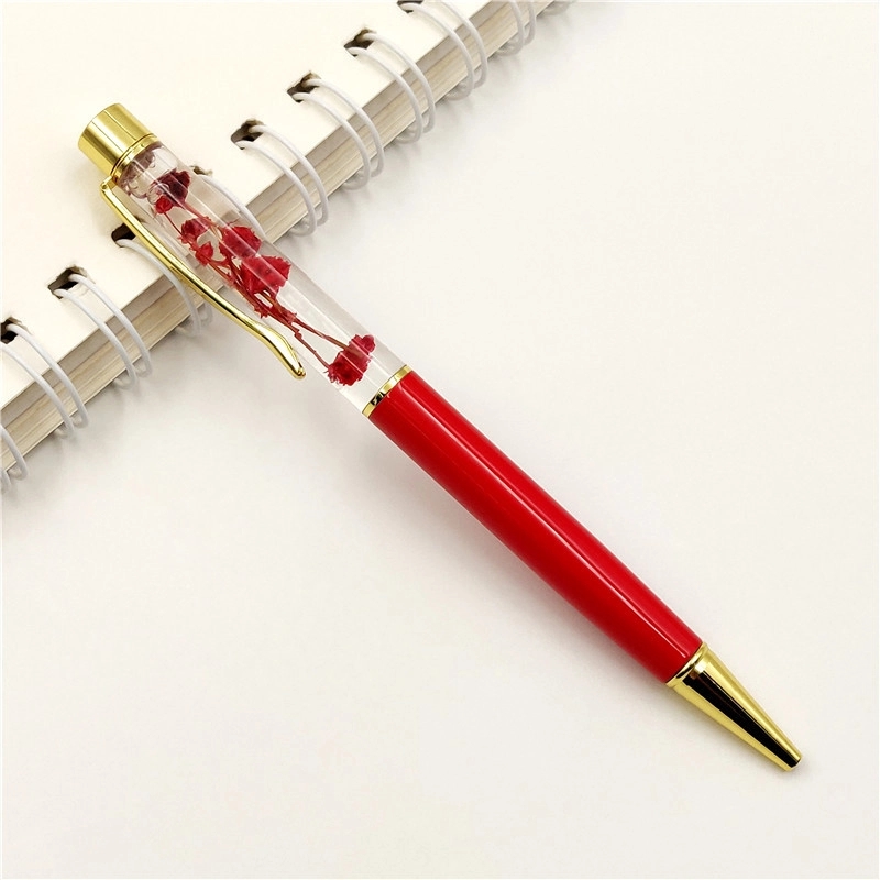 Dried Flower Metal Ballpoint Pen 6