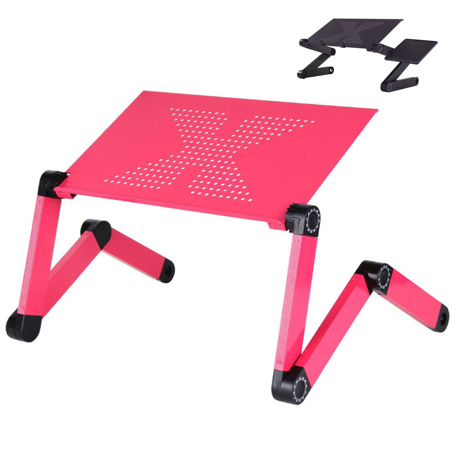 Foldable Aluminum Alloy Desk Laptop Stand 4
