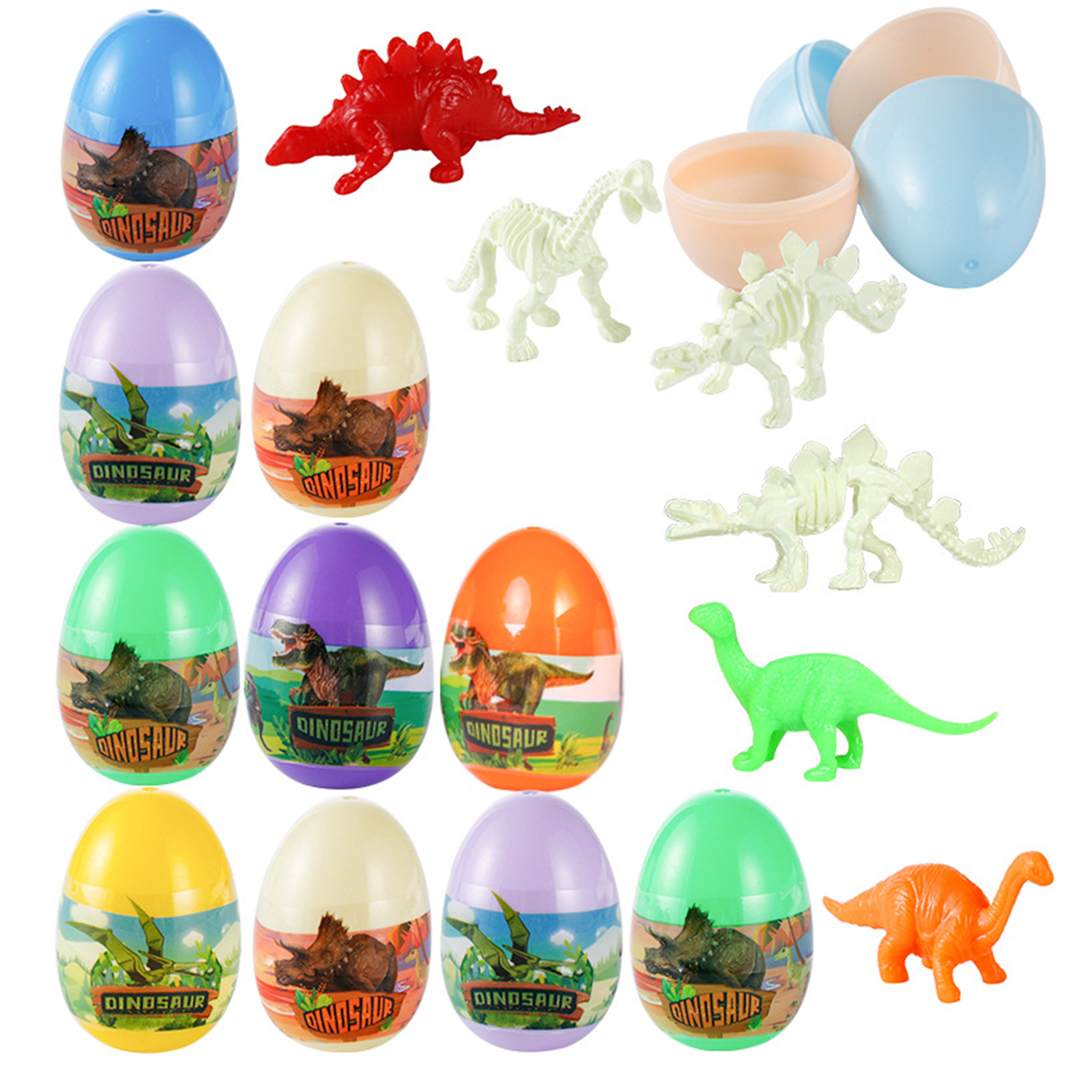Easter Eggshell Eggs Plastic Opening Decoration 6