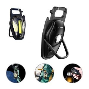 Multi-Functional Keychain Light LED Rechargeable Type-C Magnetic 12