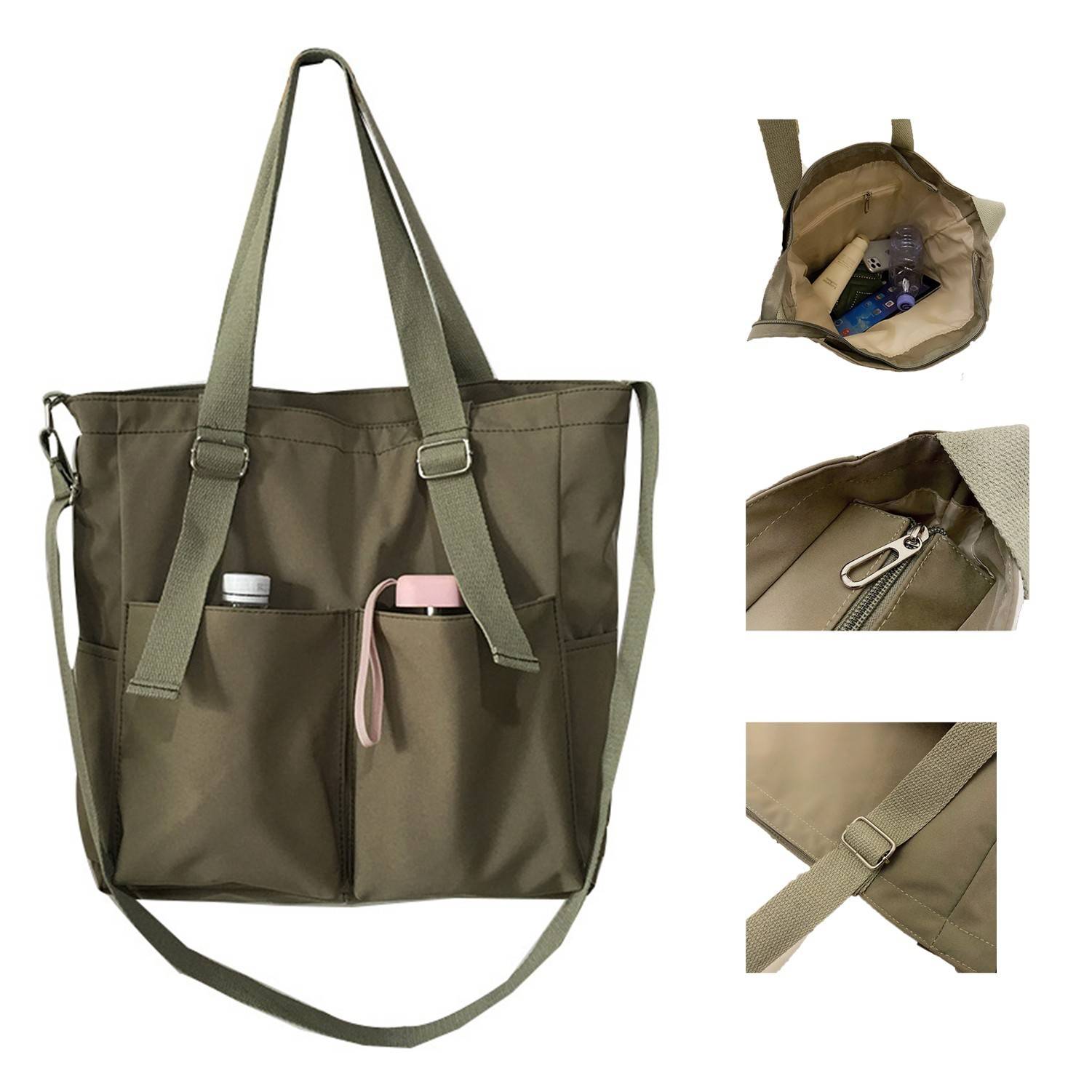 Nylon Lightweight Handbag for Women 2