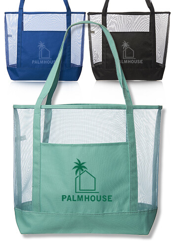 Cancun Large Mesh Beach Bags