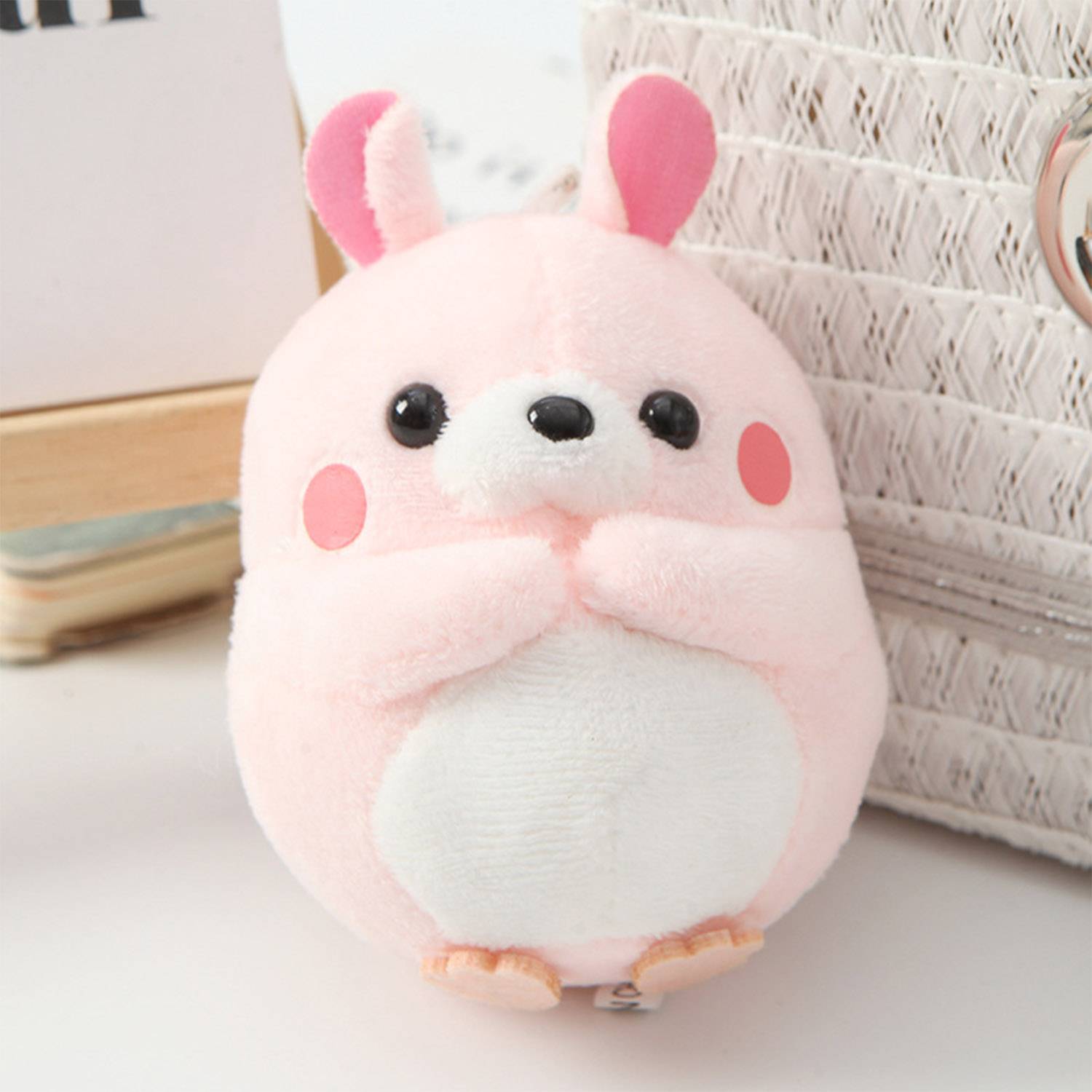Plush Keychain Stuffed Animal Keyring Handbag Pendant 3