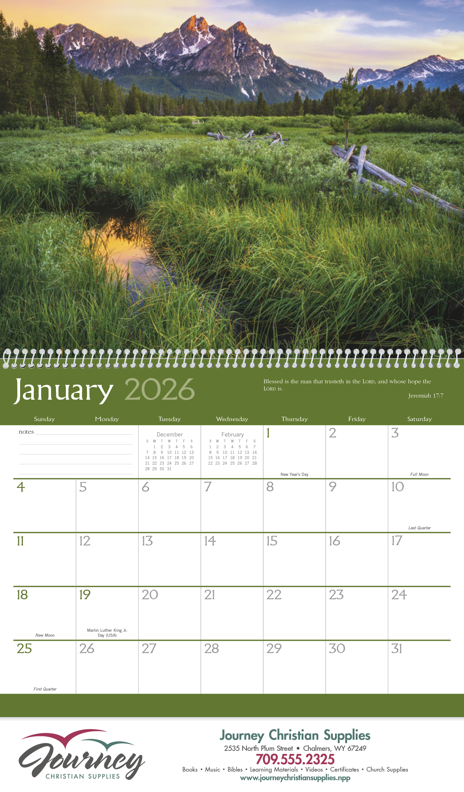 Triumph® Calendars Religious Inspirations Calendar 25