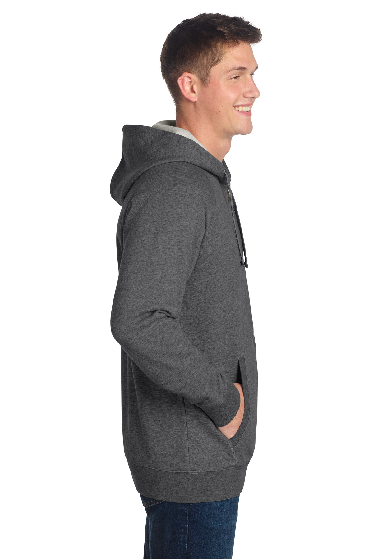 Sport-Tek Drive Fleece Hooded Full-Zip STF201 29