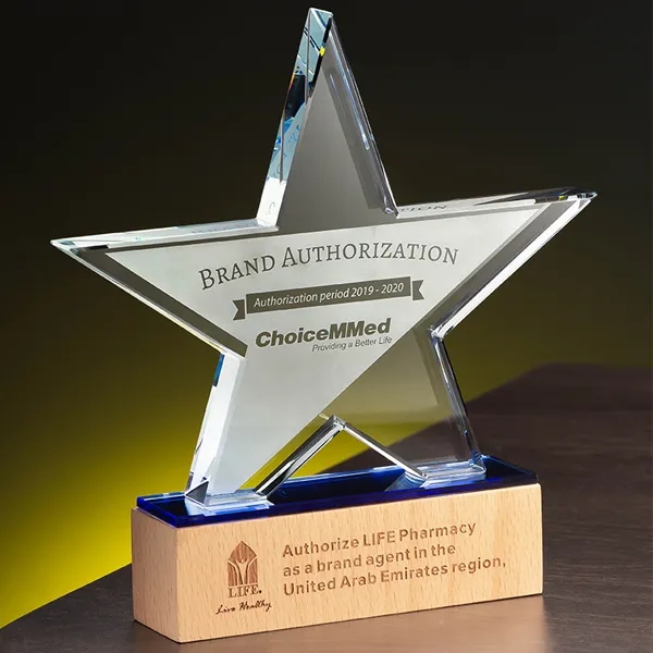STAR WOODEN CRYSTAL AWARDS 6