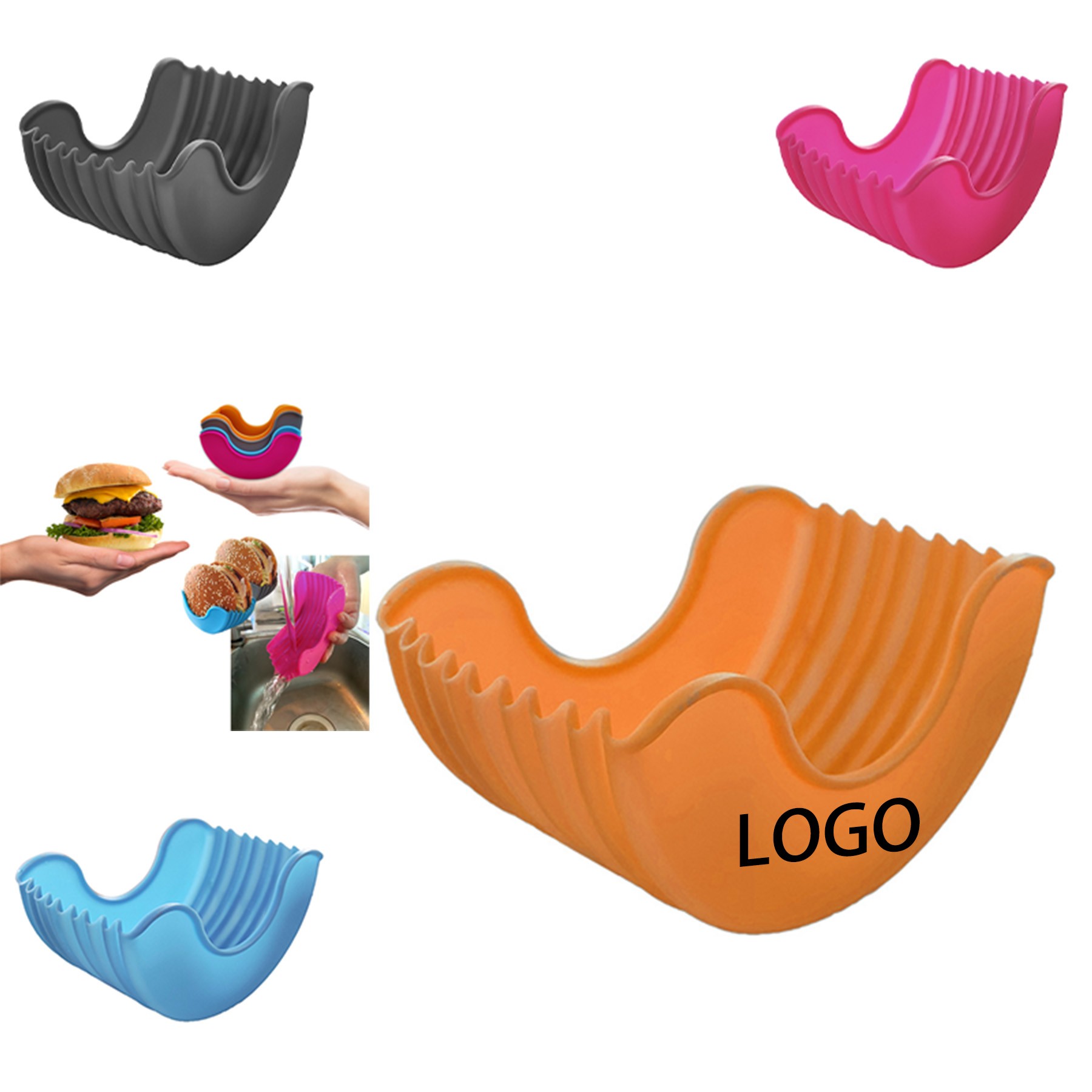 Stretchable Hamburger Holder