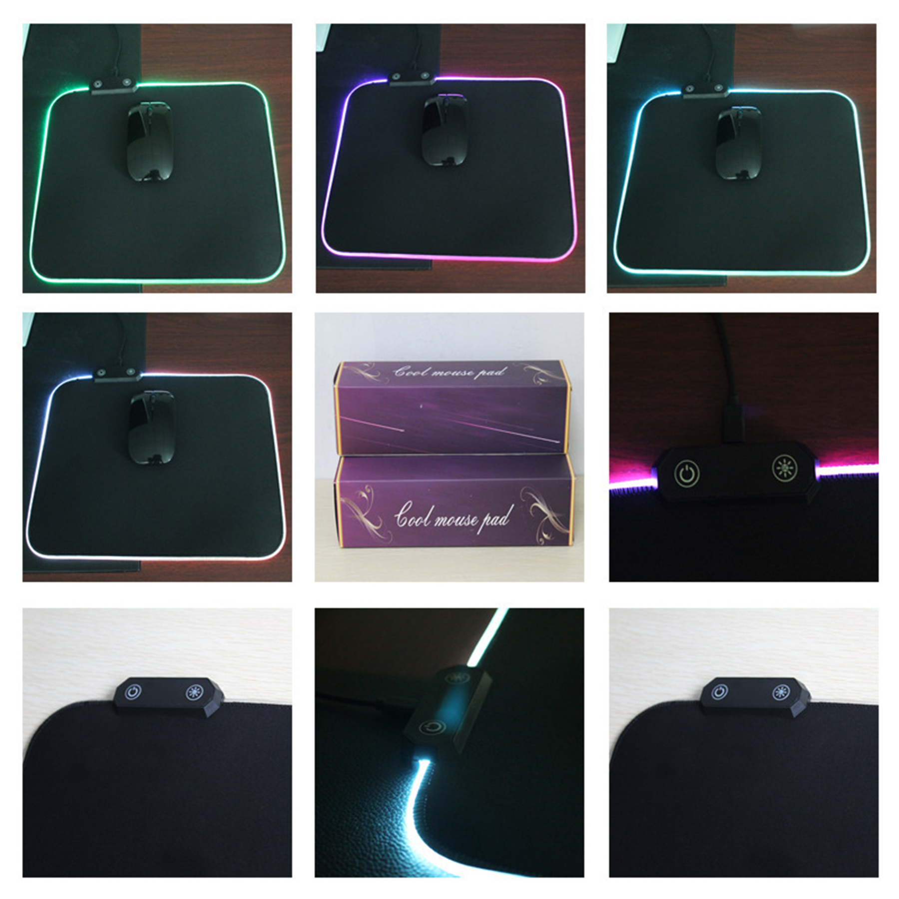Gaming Glowing Led Mousepad 3