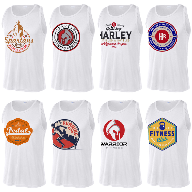 Spot Sub on Men's Athletic Tank Top 8