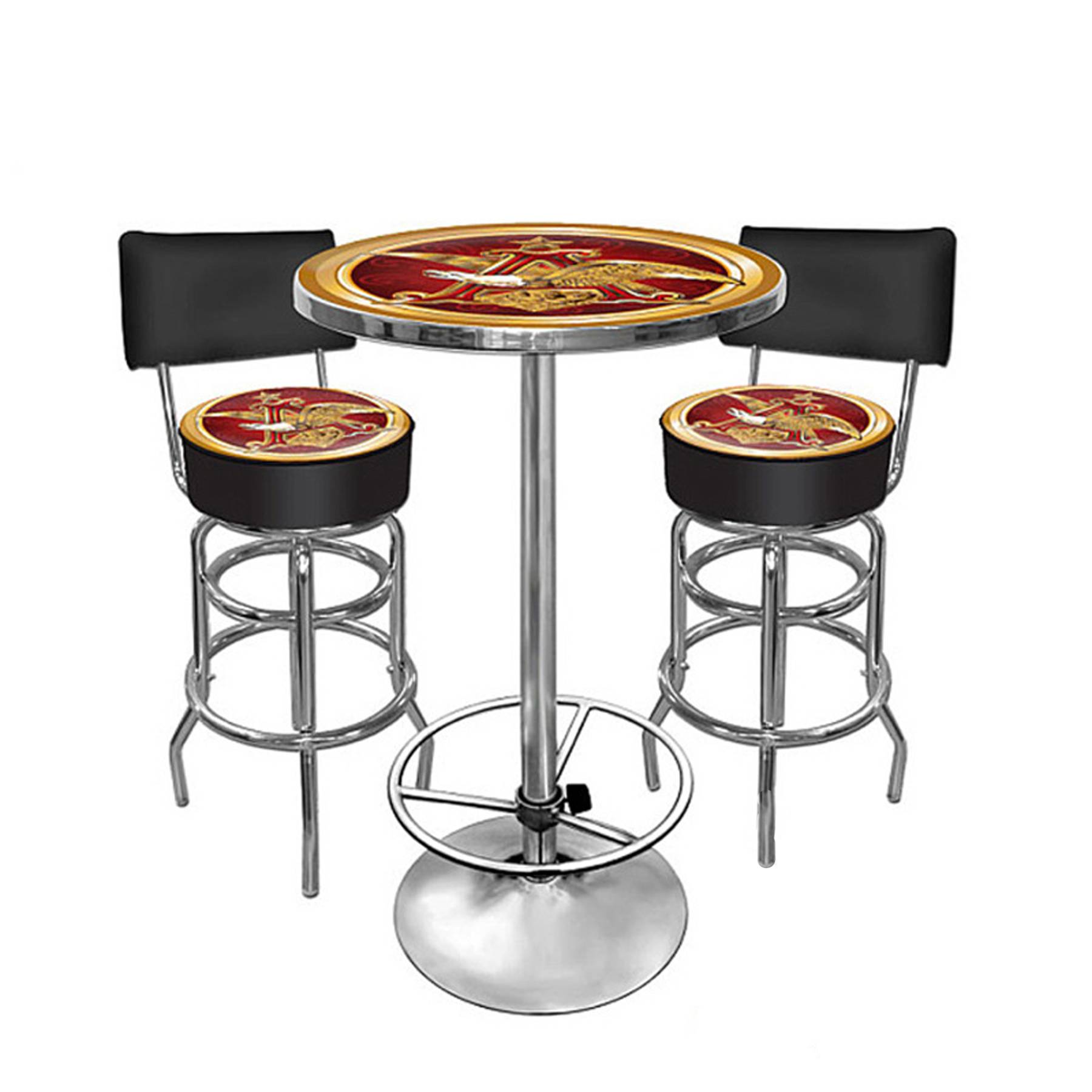 Bar Table and Chairs Set for 2 3