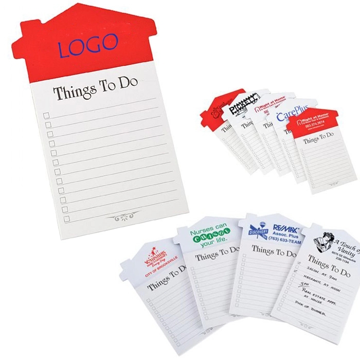 Custom House Shaped Magnet with Notepad 4