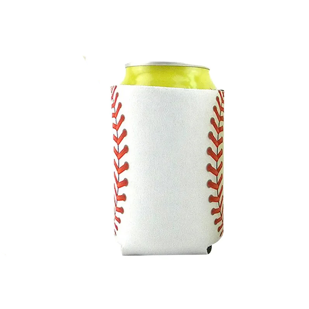Baseball Swingsleeve Can Cooler, custom koozie with logo imprint 7