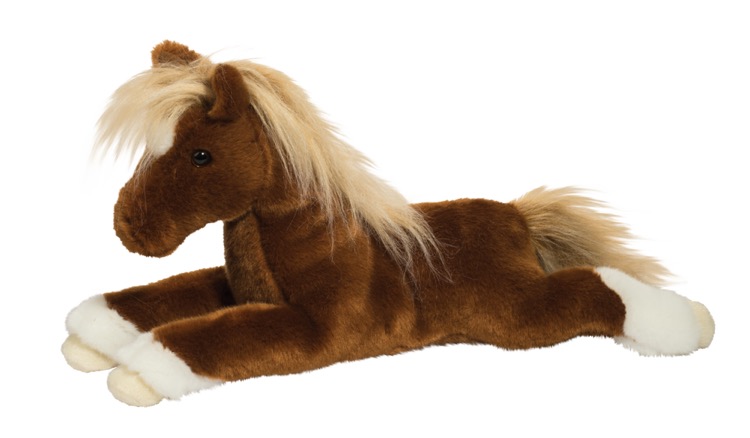 Wrangler Chestnut Horse Stuffed Animal 2
