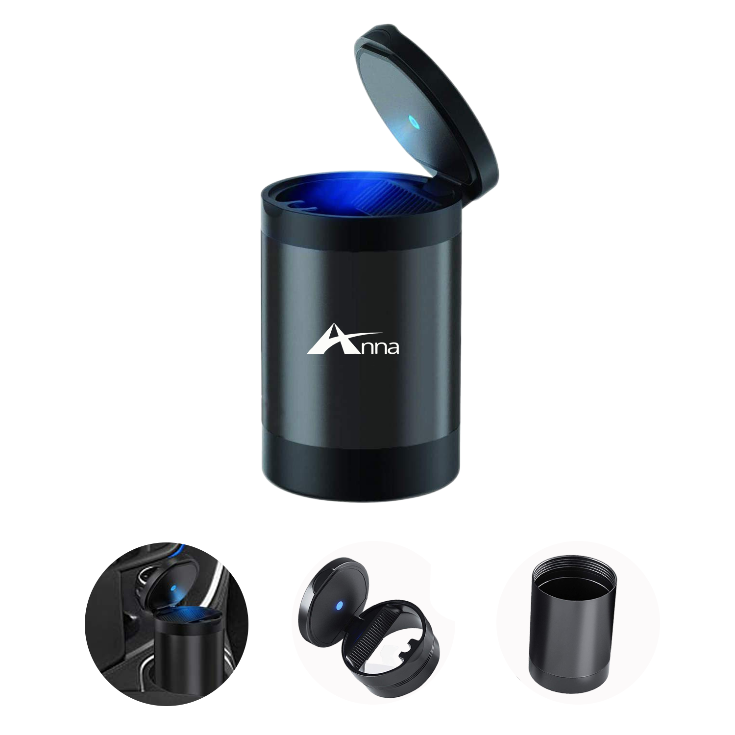 Led Car Ashtray 1