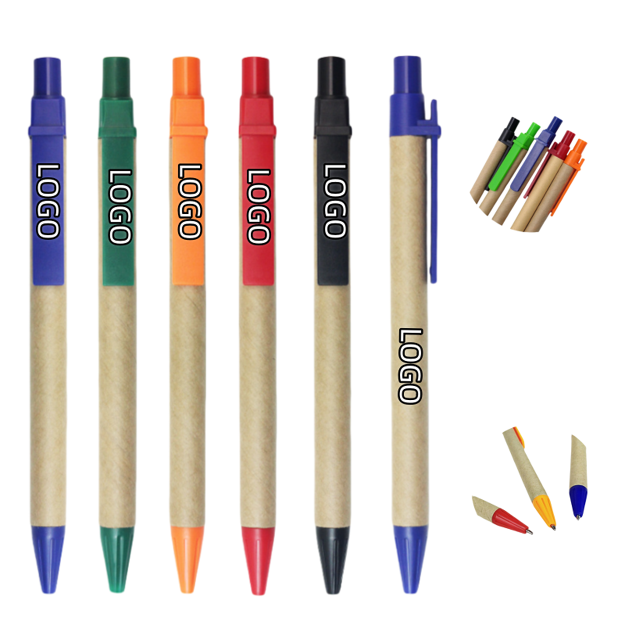 Paper Tube Environment-friendly Ballpoint Pen 3