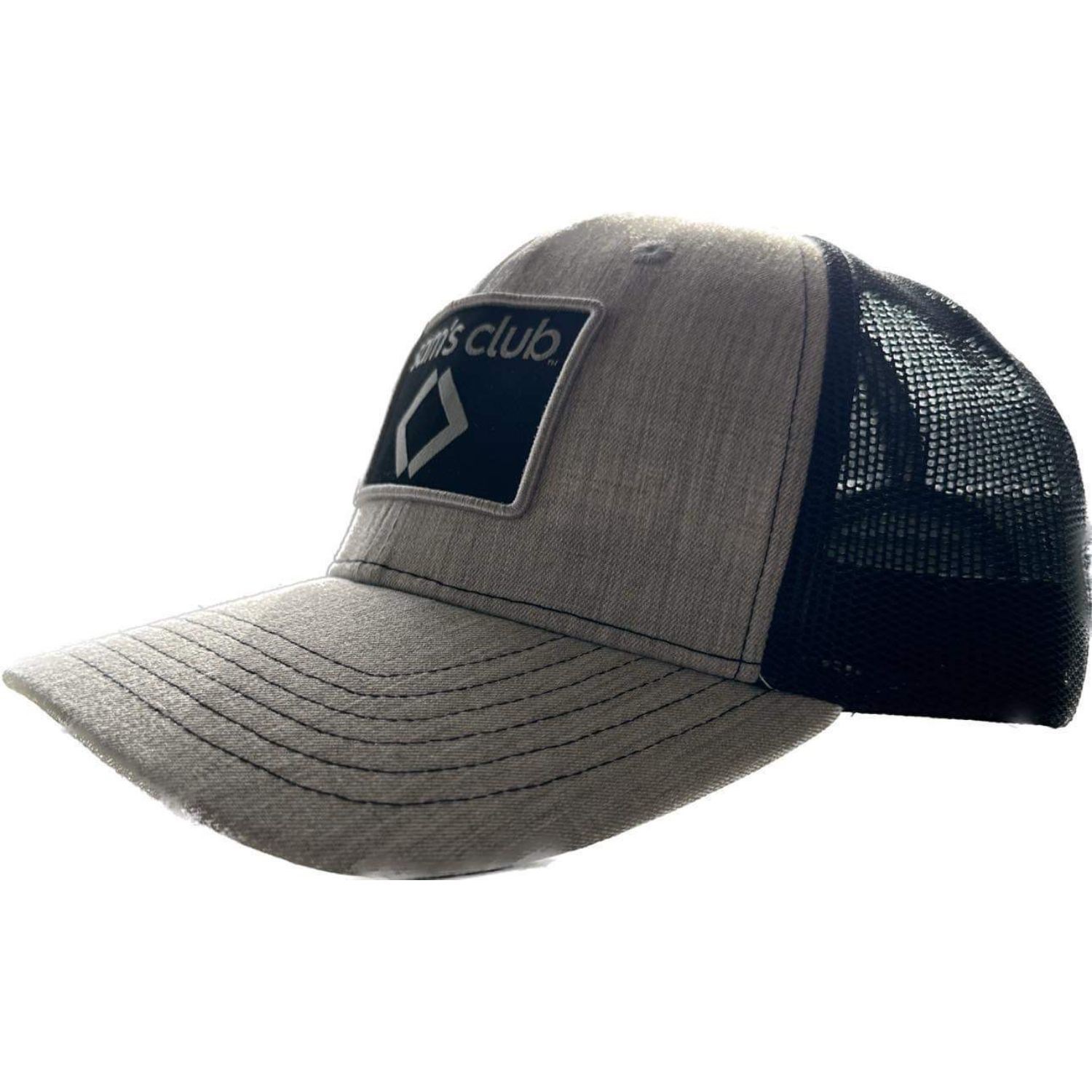 Premium 6-Panel Structured Cap Heathered & Mesh Fabric with Snapback Closure 2